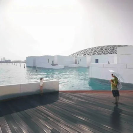 Louvre Abu Dhabi from Dubai