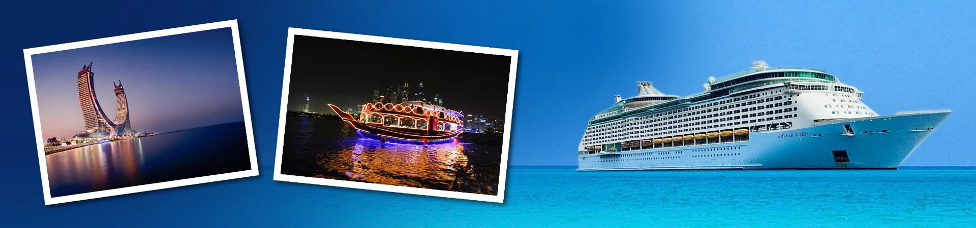 Dual Golden Journey Dubai to Doha Two Nights Cruise and Four Nights Land