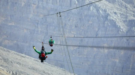 Jebel Jais Zipline Dubai