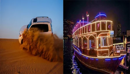 Desert Safari and Dhow Cruise Creek